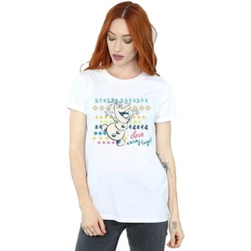 T-shirt Disney Frozen I Warm Hugs - Disney - Modalova