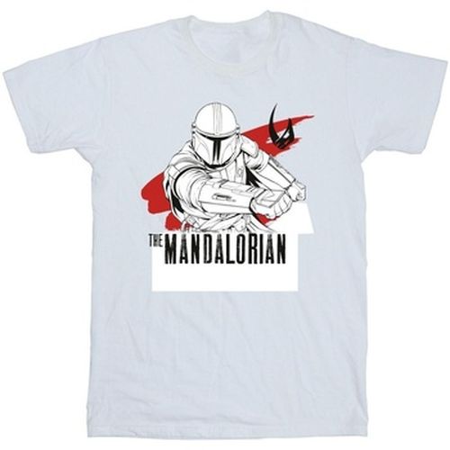 T-shirt The Mandalorian Shoots - Disney - Modalova