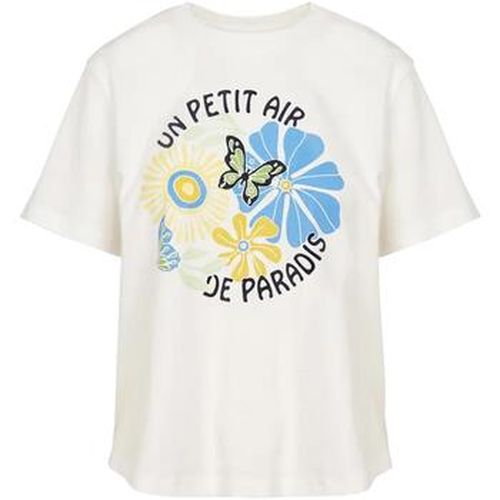 T-shirt Tair ecru mc tee - La Petite Etoile - Modalova