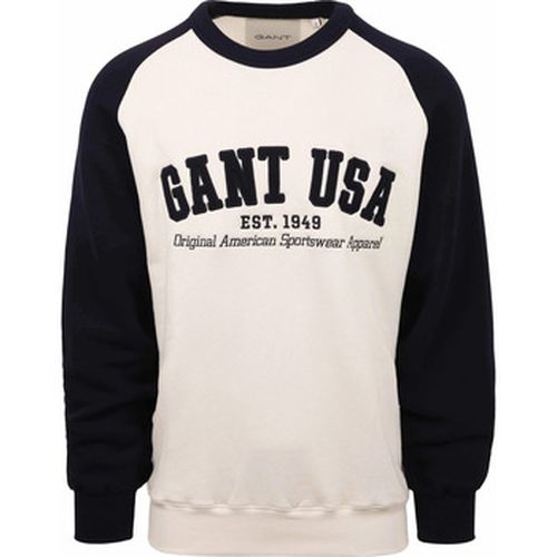 Sweat-shirt USA Pullover Blanc cassé - Gant - Modalova