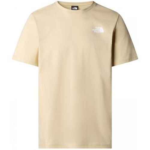 T-shirt NF0A87NP M SS BOX NSE TEE-3X41 GRAVEL - The North Face - Modalova
