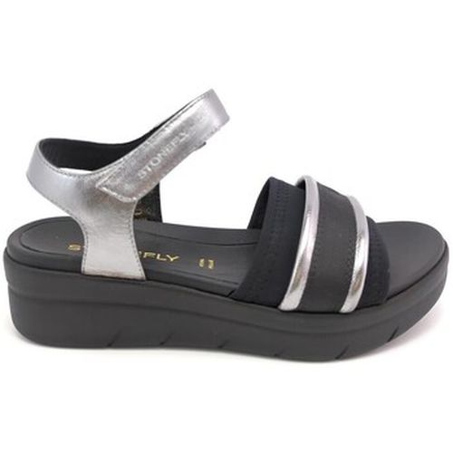 Sandales SANDALE AQUA-III-7 CUIR ARGENT - Stonefly - Modalova
