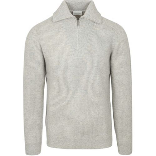 Sweat-shirt Pullover Half Zip Laine Merino Mélanger - Profuomo - Modalova