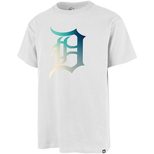 T-shirt 47 TEE MLB DETROIT TIGERS ECHO WHITE WASH - '47 Brand - Modalova