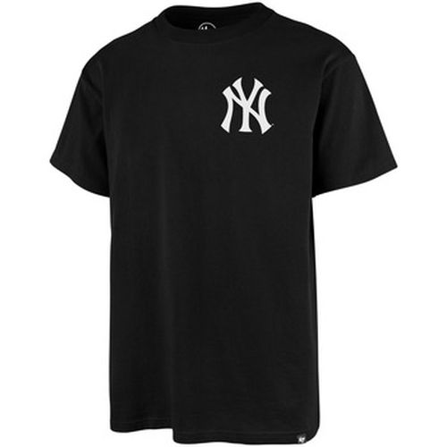 T-shirt 47 TEE MLB NEW YORK YANKEES BACKER JET BLACK - '47 Brand - Modalova