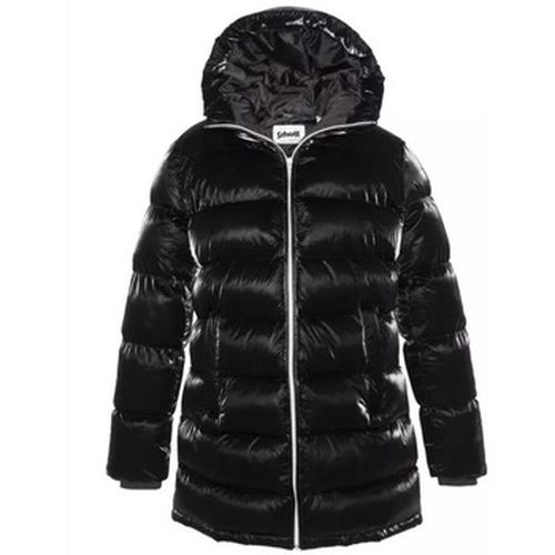 Doudounes longue à capuche Satinée CLAR - Schott - Modalova