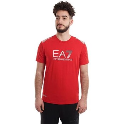 T-shirt Train 7 Lines - Emporio Armani - Modalova