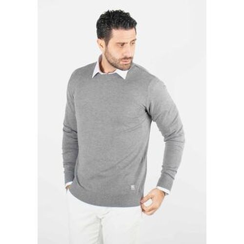 Pull Pull col rond beige - Touché cachemire - Paname Brothers - Modalova