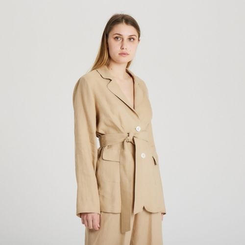 Veste Leinenjacke avec Gürtel - Giorgio Grati - Modalova