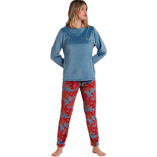 Pyjamas / Chemises de nuit Pyjama pantalon top manches longues Velours Calentito Luxury - Admas - Modalova