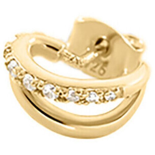 Boucles oreilles Piercing créole Laura argent doré oxydes - Agatha Ruiz de la Prada - Modalova