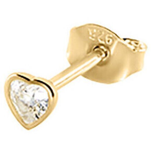 Boucles oreilles Piercing puce Lya coeur argent doré - Agatha Ruiz de la Prada - Modalova