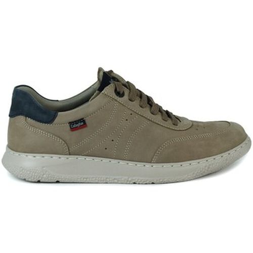 Chaussures ZAPATO DE PIEL CON CORDONES SAND USED 61802 TAUPE - CallagHan - Modalova