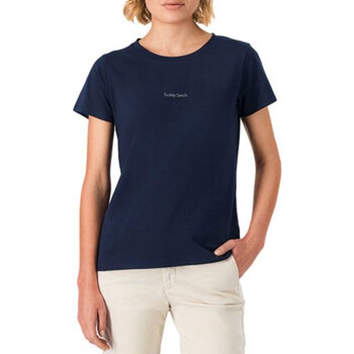T-shirt Tee Shirt RIBELLE Navy - Teddy Smith - Modalova
