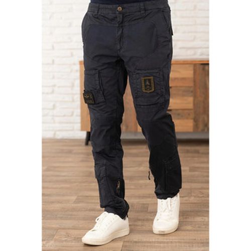 Pantalon PA1387CT1493 08184 BLU NAVY - Aeronautica Militare - Modalova
