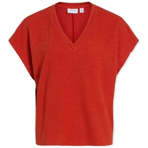 Blouses Vila Top Amy - Aurora Red - Vila - Modalova