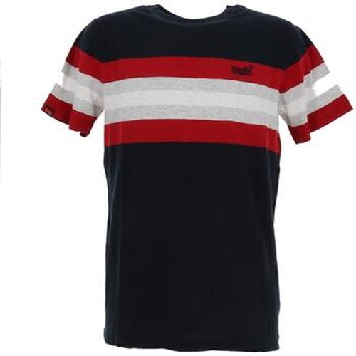 T-shirt Essential stripe tee navy - Superdry - Modalova