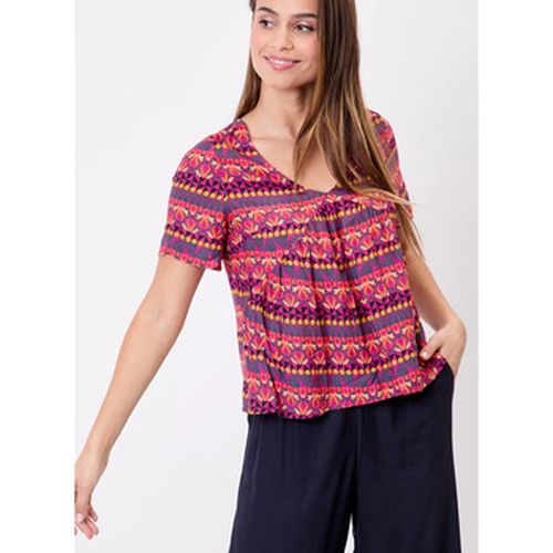 T-shirt Top fluide evasé TALI - La Fiancee Du Mekong - Modalova