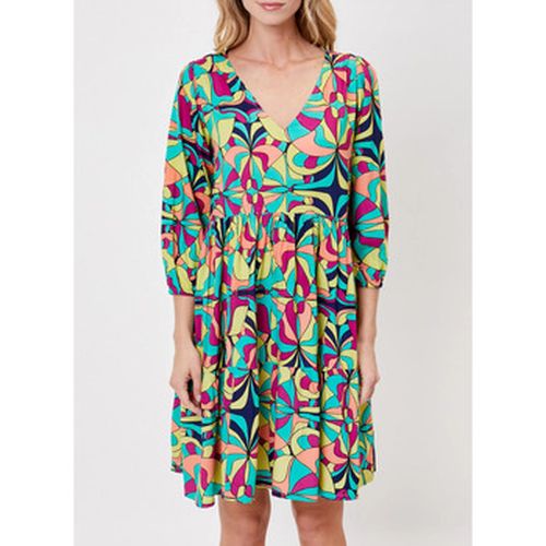 Robe courte Robe ample fluide à volants LOLITA - La Fiancee Du Mekong - Modalova