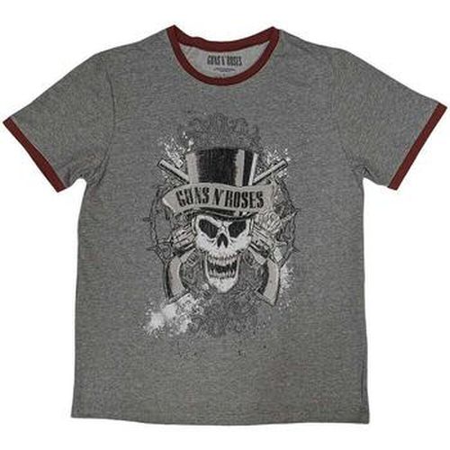 T-shirt Guns N Roses Faded Skull - Guns N Roses - Modalova
