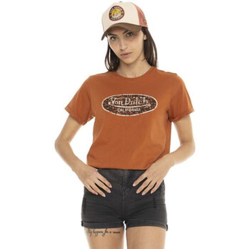 T-shirt T-shirt à col rond manches courtes Logo Leopard - Von Dutch - Modalova