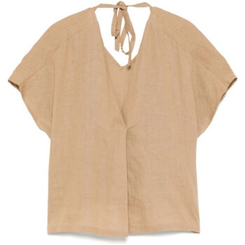 Jeans 3/4 & 7/8 BLUSA IN LINO Art. RP5LE018 - Kaos Collezioni - Modalova