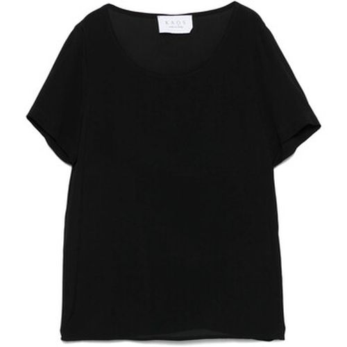 Jeans 3/4 & 7/8 BLUSA IN CREPE Art. RP1OR011 - Kaos Collezioni - Modalova