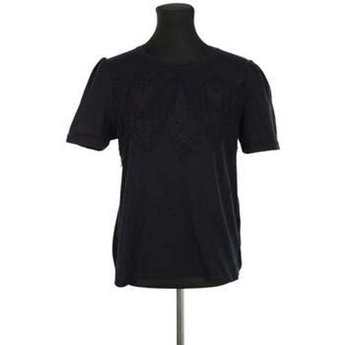 T-shirt Maje T-shirt en coton noir - Maje - Modalova