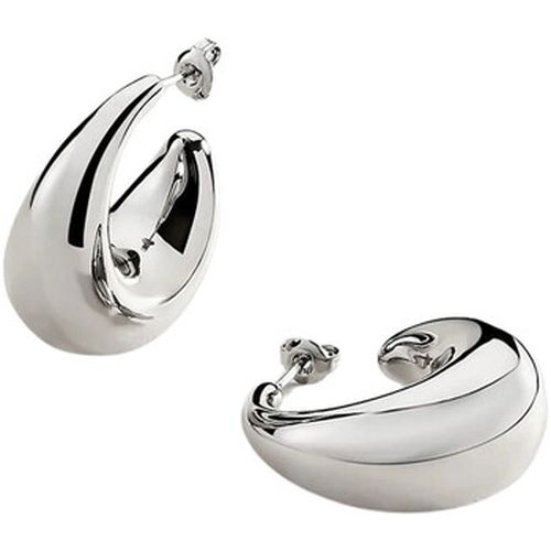 Boucles oreilles Créoles Danae laiton rhodié - Agatha Ruiz de la Prada - Modalova