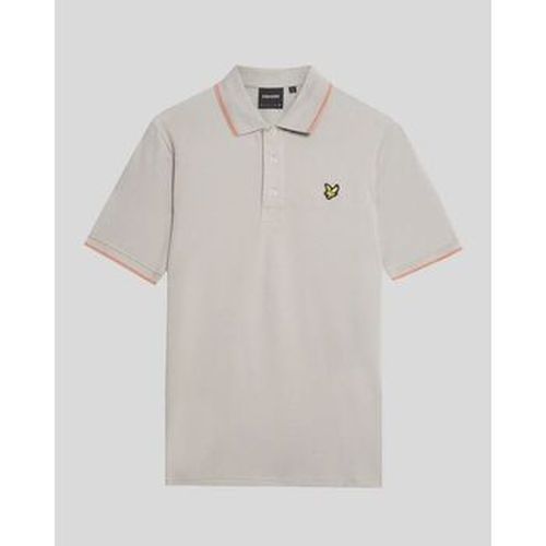 T-shirt SP1524VOG TIPPED POLO-X734 PALE GREY - Lyle & Scott - Modalova