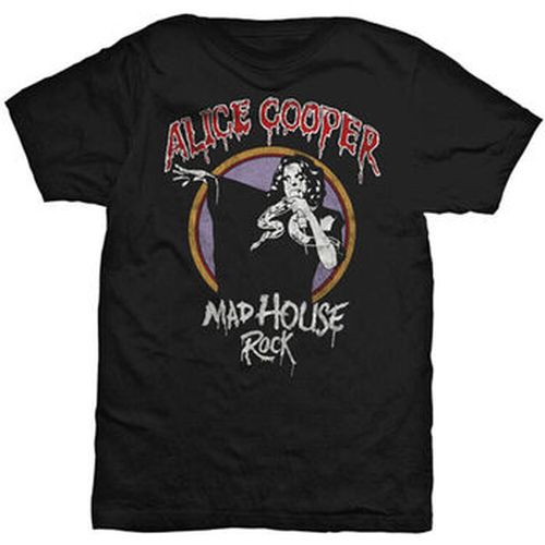 T-shirt Mad House Rock - Alice Cooper - Modalova