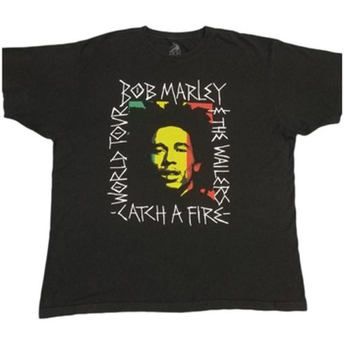 T-shirt Bob Marley Rasta Scratch - Bob Marley - Modalova