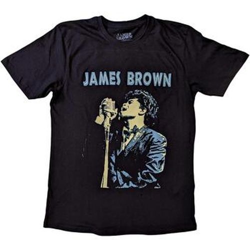 T-shirt James Brown Holding Mic - James Brown - Modalova
