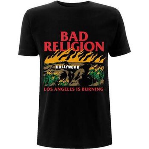 T-shirt Bad Religion Burning - Bad Religion - Modalova