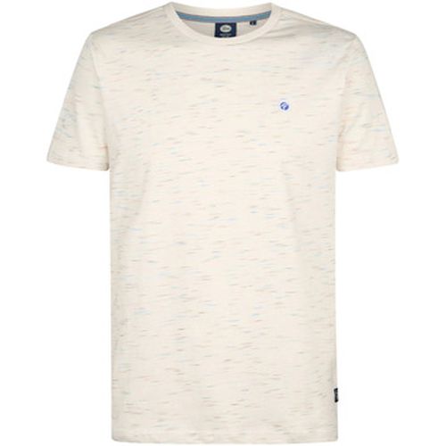 T-shirt T-Shirt Sandstone Melange Ecru - Petrol Industries - Modalova