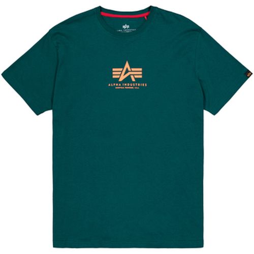 T-shirt Basic T-Shirt ML - Force Green - Alpha Industries - Modalova
