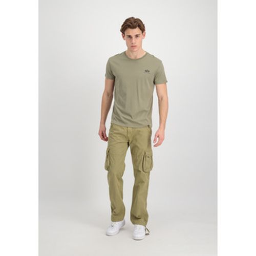 T-shirt Backprint T-Shirt - olive/black - Alpha Industries - Modalova