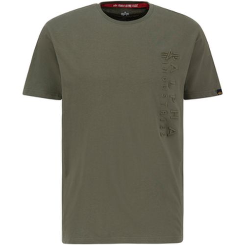 T-shirt Embroidery T-Shirt - dark olive - Alpha Industries - Modalova
