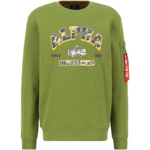 Sweat-shirt College Camo Sweatshirt - moss green - Alpha Industries - Modalova