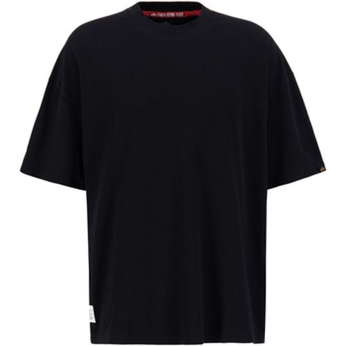 T-shirt Logo Backprint T-Shirt - black - Alpha Industries - Modalova