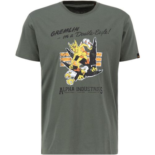 T-shirt Gremlin T-Shirt - dark olive - Alpha Industries - Modalova