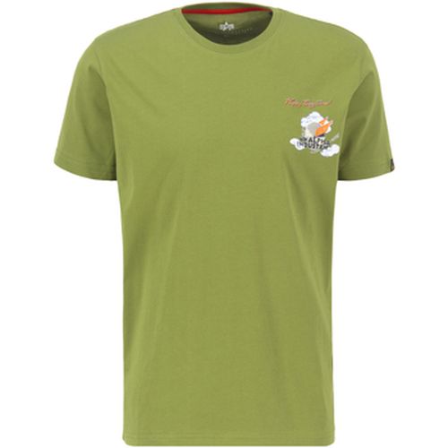 T-shirt Flying Buzz SL T-Shirt - moss green - Alpha Industries - Modalova