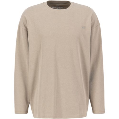 T-shirt Alpha Essentials RL LS - vintage sand - Alpha Industries - Modalova