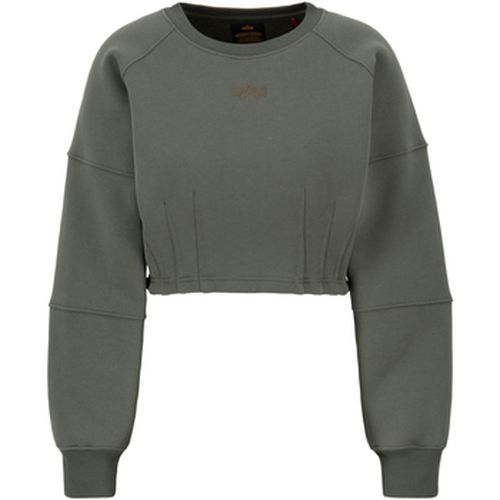 Sweat-shirt Waisted Sweatshirt W - dark olive - Alpha Industries - Modalova