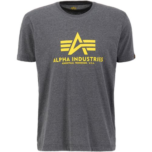 T-shirt Basic T-Shirt BL - charcoal heather - Alpha Industries - Modalova