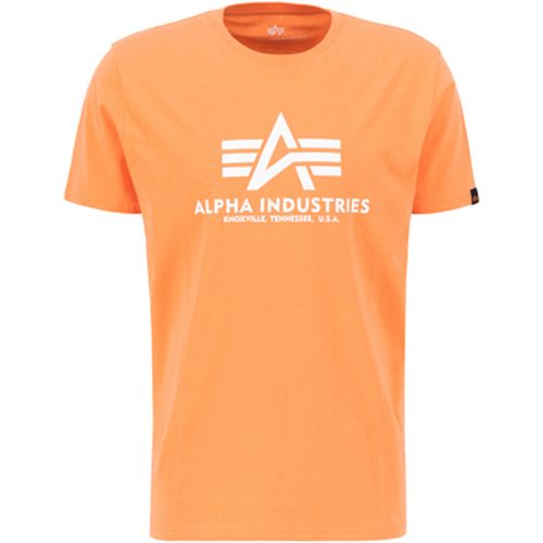 T-shirt Basic T-Shirt BL - tangerine - Alpha Industries - Modalova
