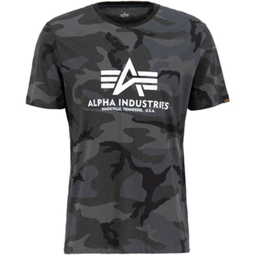 T-shirt Basic T-Shirt BL Camo - black camo - Alpha Industries - Modalova
