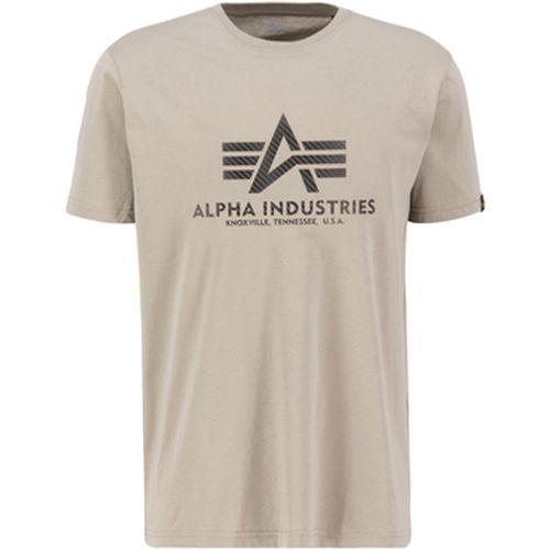 T-shirt Basic T-Shirt BL Carbon - vintage sand - Alpha Industries - Modalova