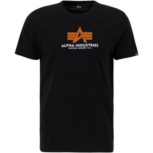 T-shirt Basic T-Shirt BL Rubber - black - Alpha Industries - Modalova