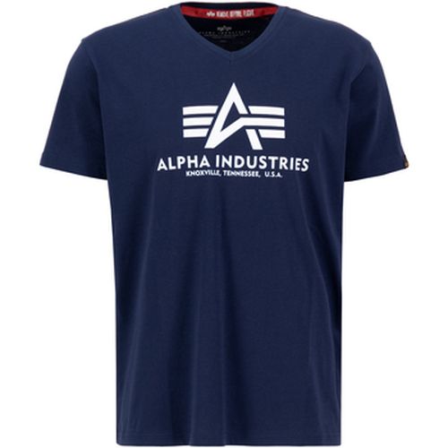T-shirt Basic T-Shirt BL V-Neck - ultra navy - Alpha Industries - Modalova